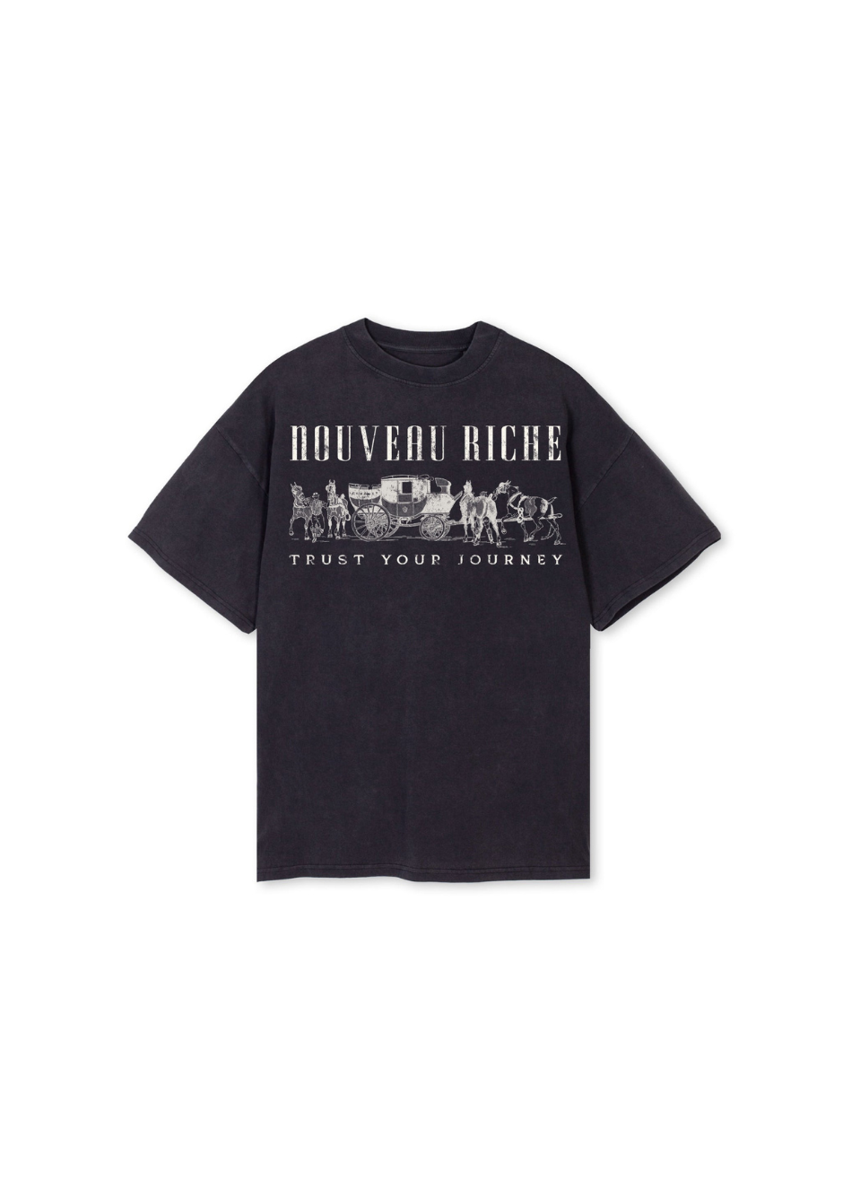 The Trust Your Journey T-Shirt - Black