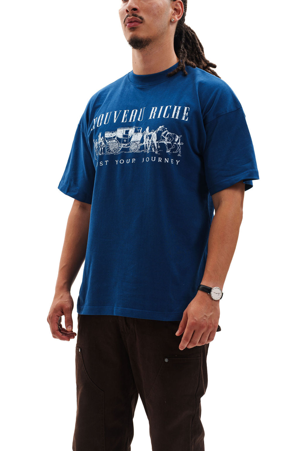 The Trust Your Journey T-Shirt - Blue