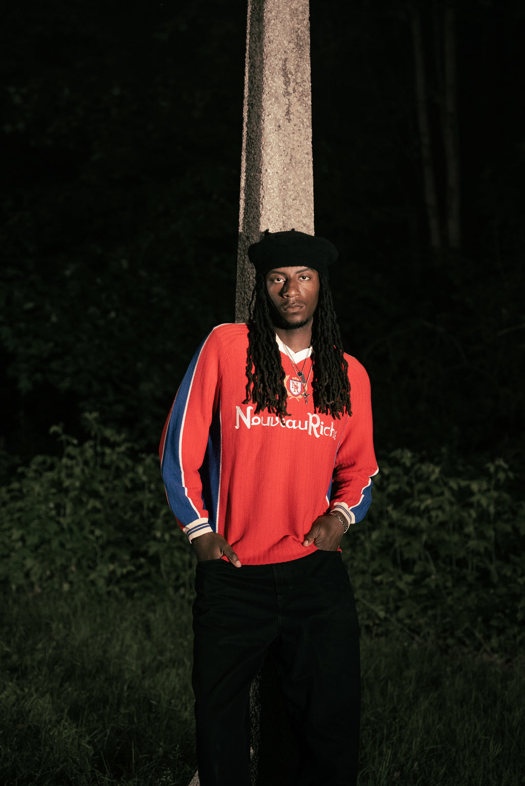 Haitian Knit Jersey - Red