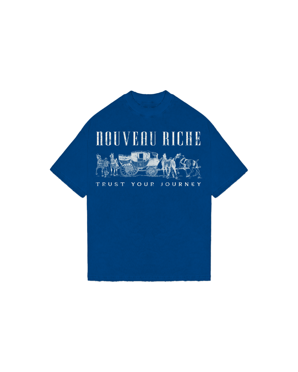 The Trust Your Journey T-Shirt - Blue